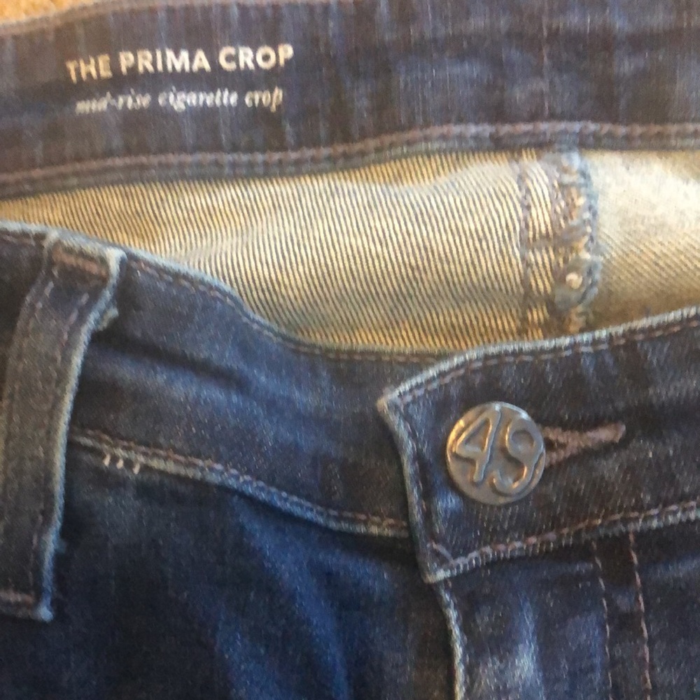AG 28r The Prima Crop mid-rise cigarette crop jeans - Picture 5 of 7
